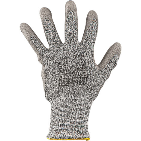 Workfit-Schnittschutzhandschuh aus Polyurethan-Nylon, Größe 10