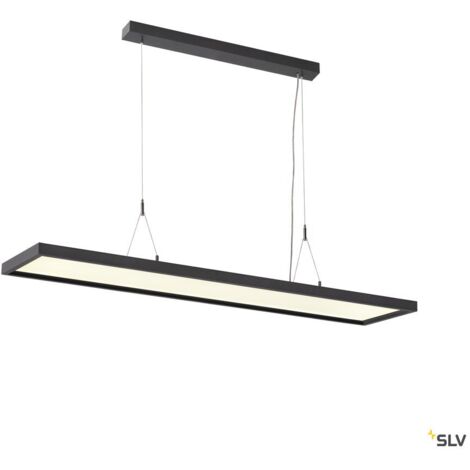 WORKLIGHT, suspension intérieure, noir, LED, 57W, 4000K, UGR19, variable Dali (1005395)