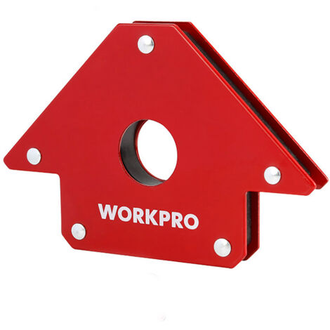 WORKPRO Abrazaderas magnéticas de soldadura de 100 mm