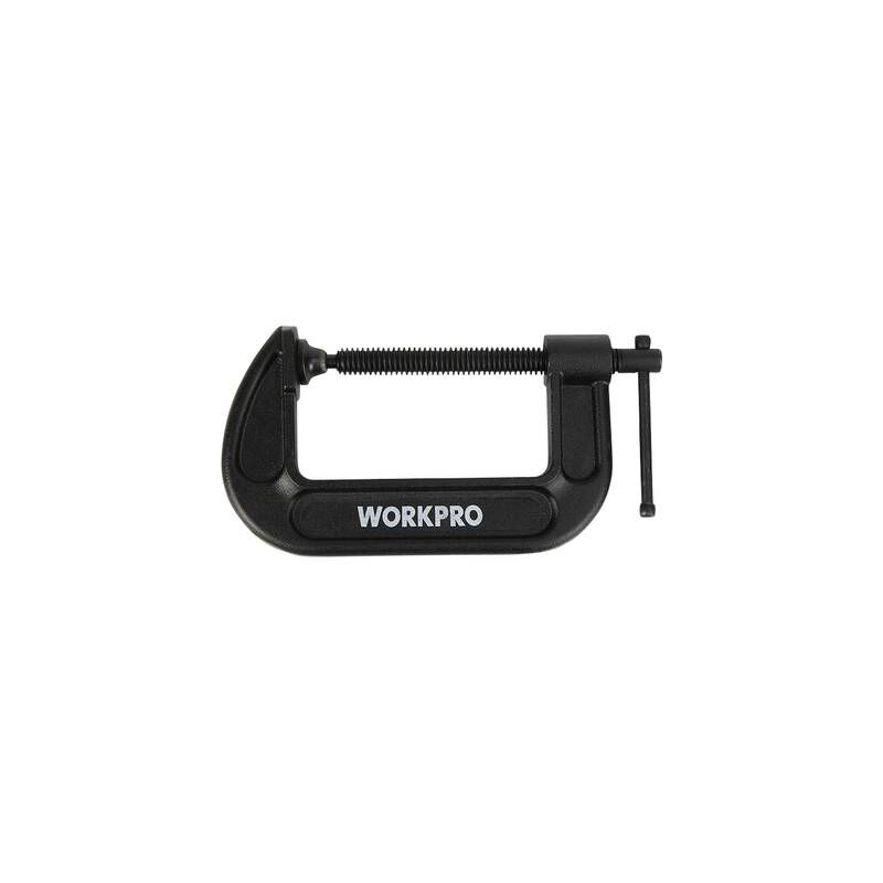 Borne C 100 Mm Workpro 2465027 Envergure Max.:100 Mm Longueur: 210 Mm Mesures Dempattement:100 Mm