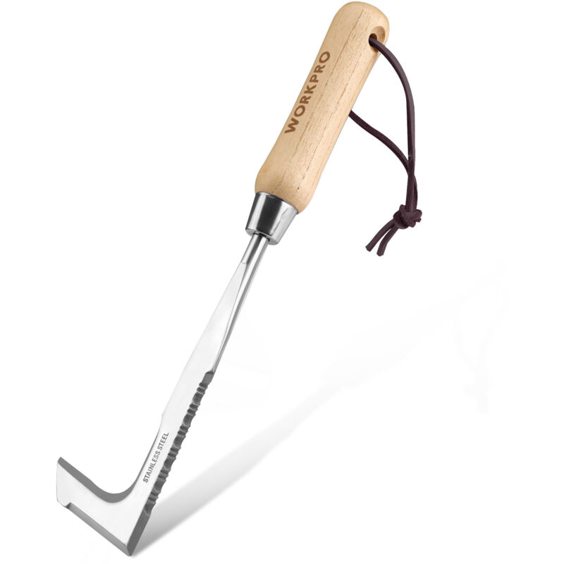 Couteau Désherbeur Fissure avec Manche en Bois, Désherbeur à Bord