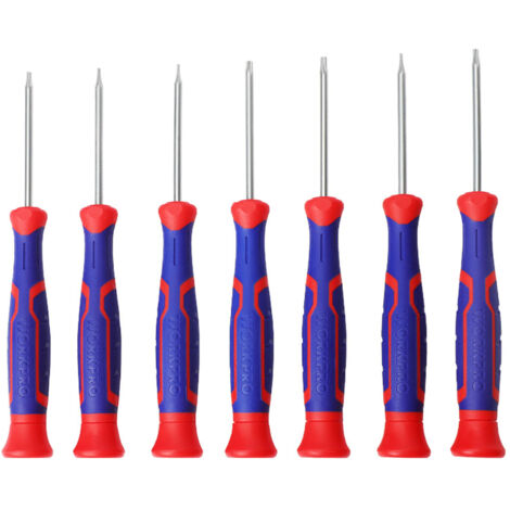 Workpro Cr-V (TORX) Tournevis De Précision Ensemble De 7