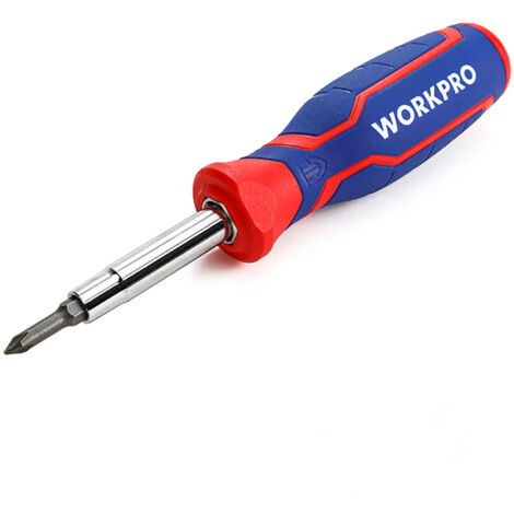 WorkPro Jeu de tournevis PH2, 1/4", PH1, 3/16” (4,8 mm)