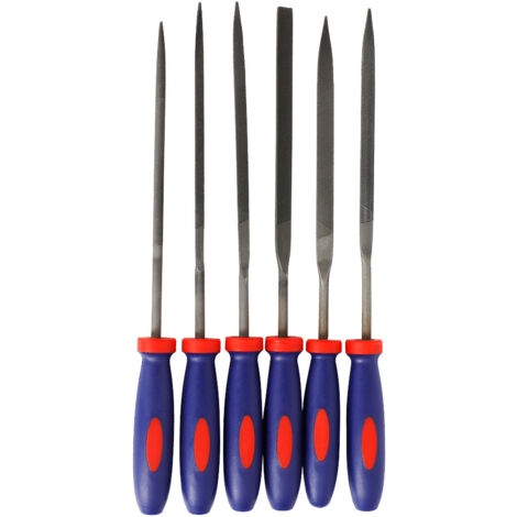 WORKPRO Miniaturfeilen-Set, 6 Stück
