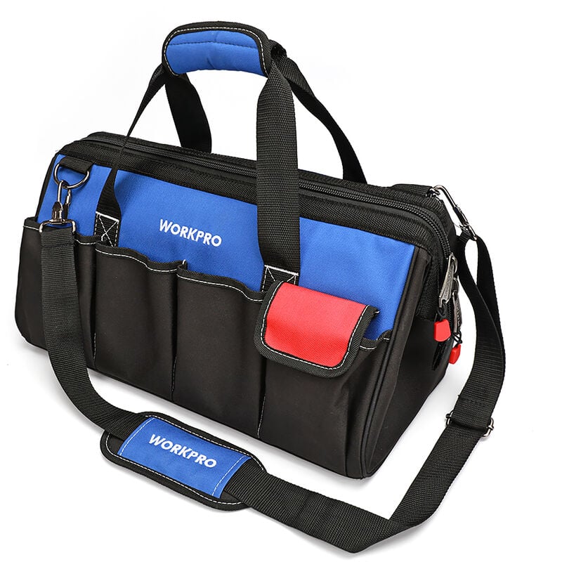 Workpro - Sac à Outil avec Multi Poches et Grande Capacité Sac Porte-outils 45 cm