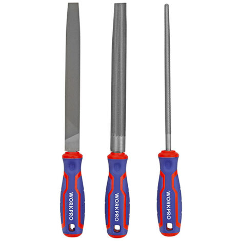 WORKPRO Set di 3 lime da 200 mm