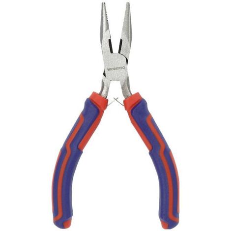 WorkPro WP231095 universel Mini-pince pointue Acier Chrome-Vanadium 110 mm