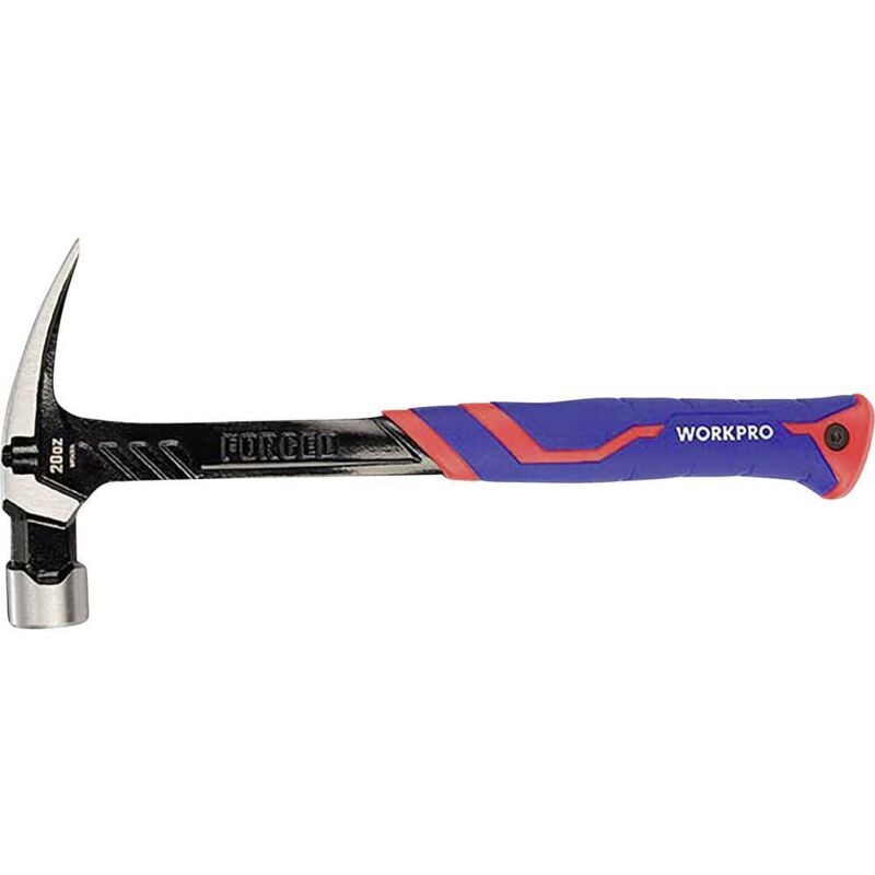 Workpro - WP241014 Marteau de charpentier Manche ergonomique, dur 560 g 1 pc(s)