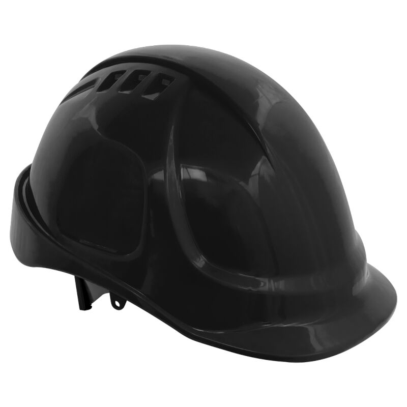 Sealey - Plus Safety Helmet - Vented (Black)