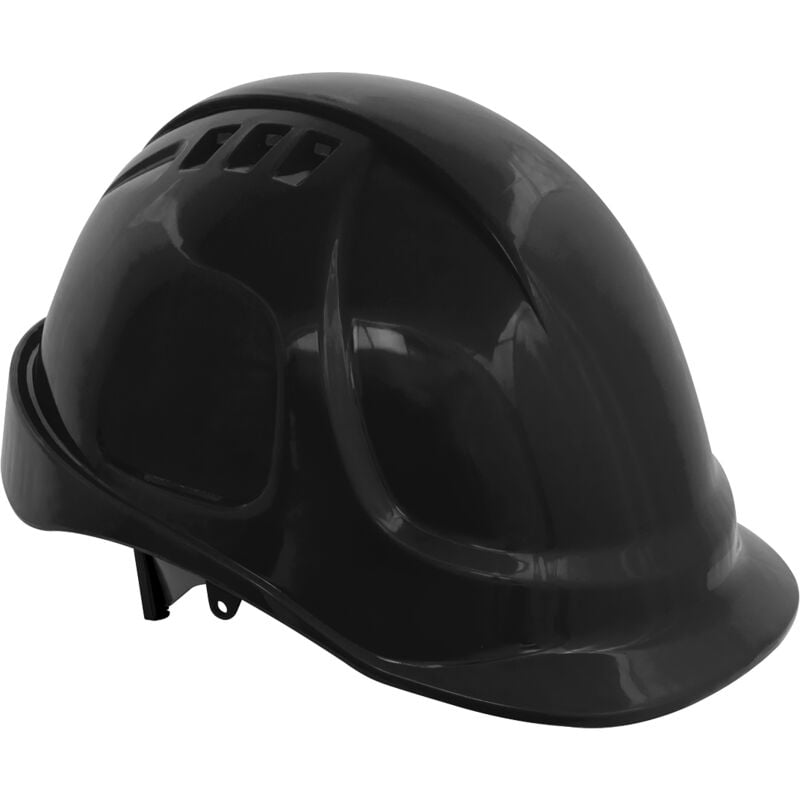 Sealey - 502BLK Worksafe® Vented Safety Helmet - Black