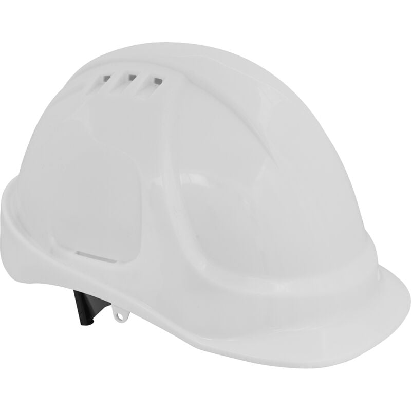 Sealey 502W Worksafe® Vented Safety Helmet - White