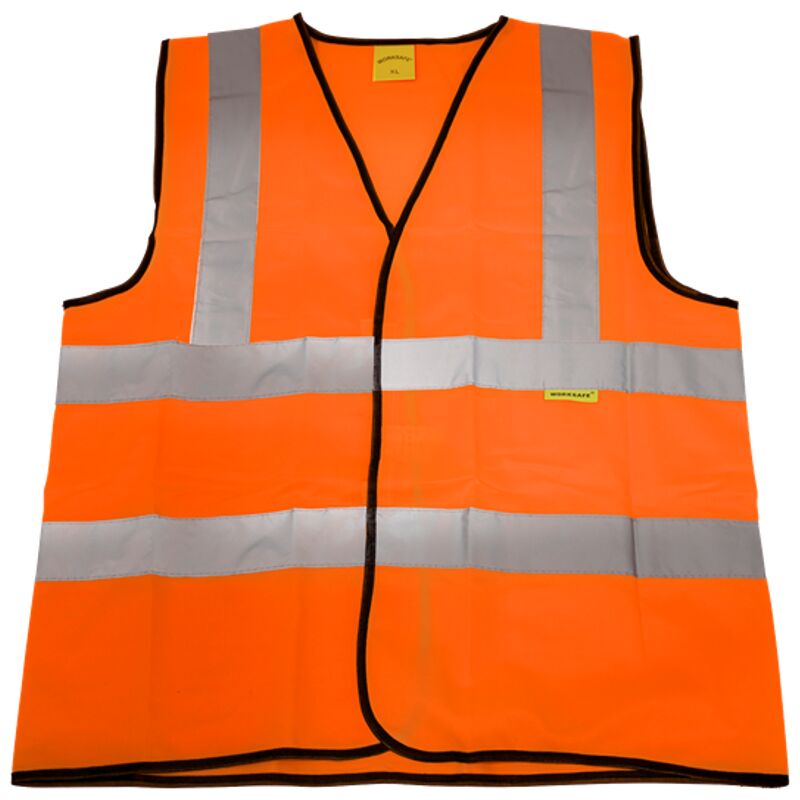 Sealey - Hi-vis Orange Waistcoat (Site and Road Use) - xx Large