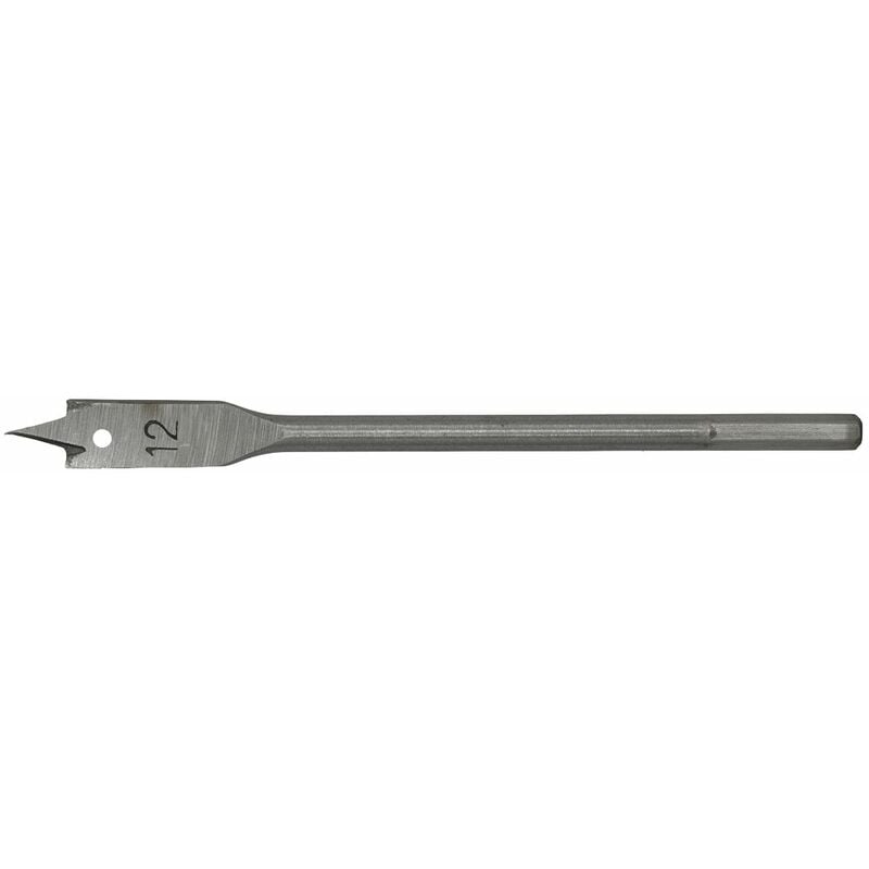 Flat Wood Bit �12mm x 152mm FWB12 - Sealey