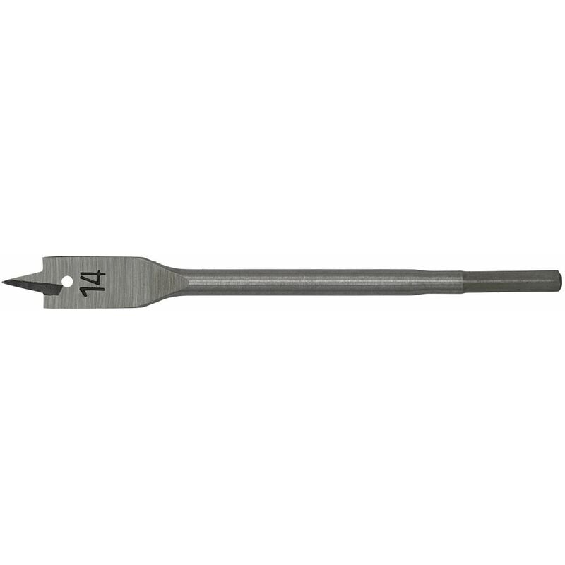 Flat Wood Bit �14mm x 152mm FWB14 - Sealey