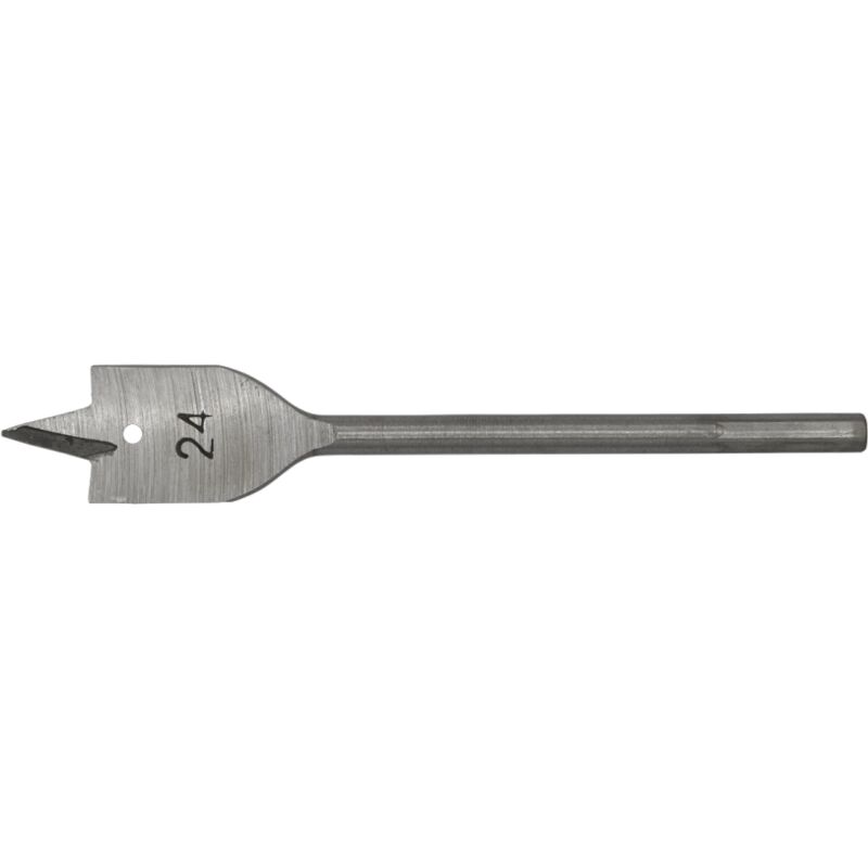 Flat Wood Bit 24mm x 152mm - Sealey
