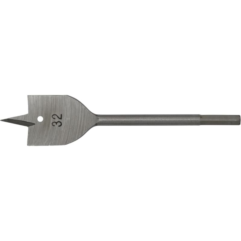 Flat Wood Bit �32mm x 152mm FWB32 - Sealey