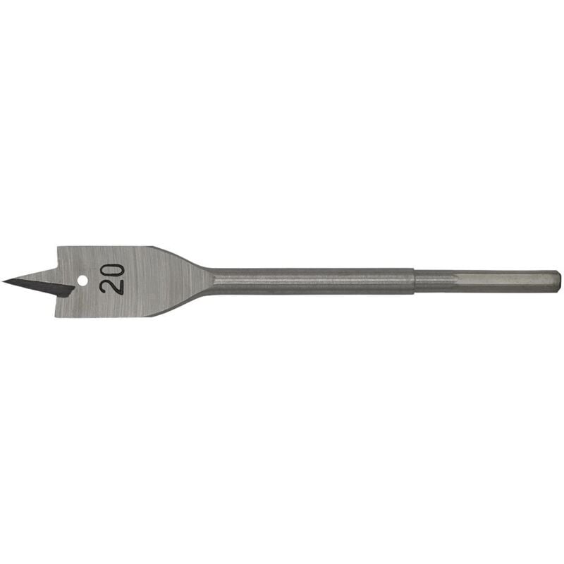 FWB20 Worksafe® Flat Wood Drill Bit 20mm x 152mm - Sealey