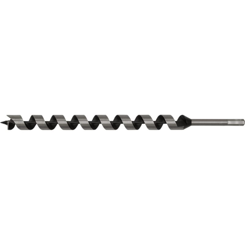 AW28x460 Auger Wood Drill Bit 28 x 460mm - Sealey