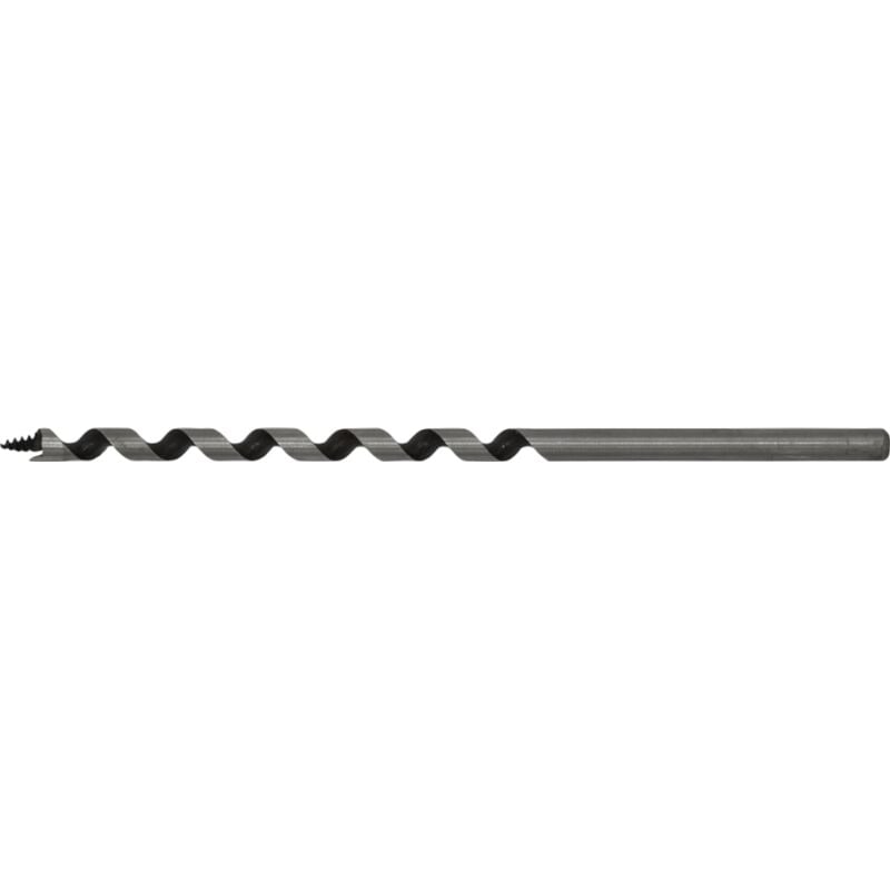 Auger Wood Drill Bit 6 x 155mm - Sealey
