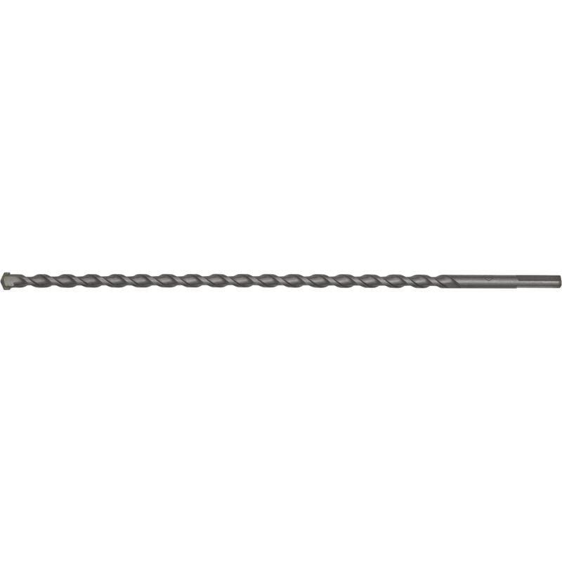 Sealey - SS13x400 Worksafe® tct Straight Shank Masonry Drill Bit 13 x 400mm