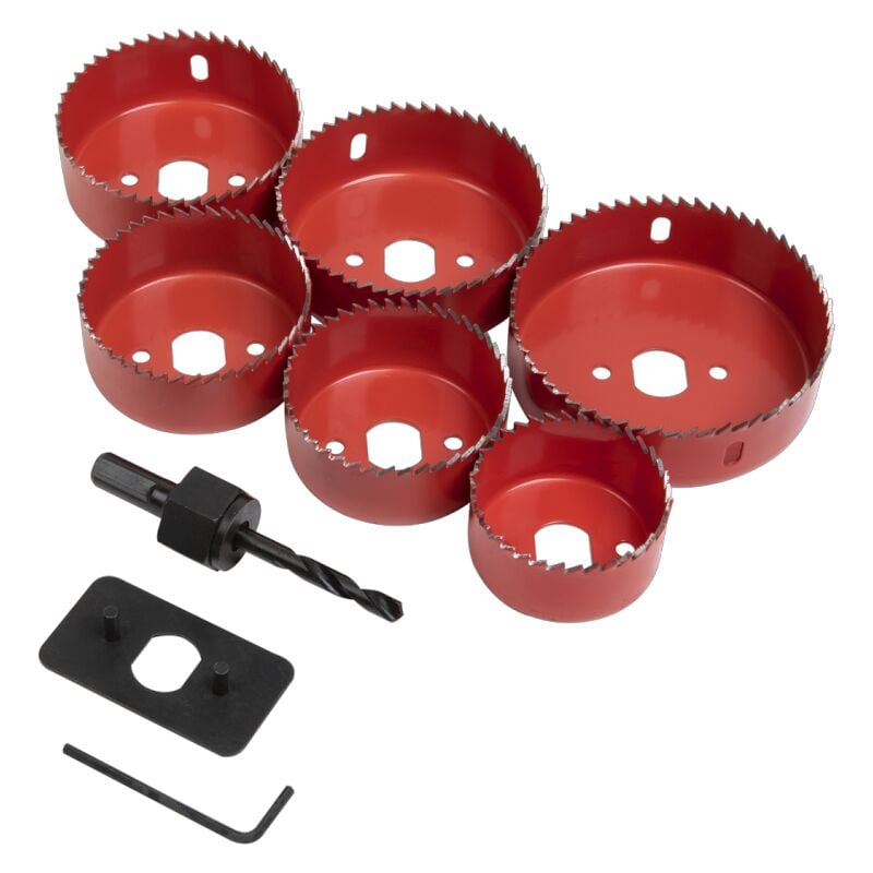 Sealey - Down Light Installation Kit 9 Piece