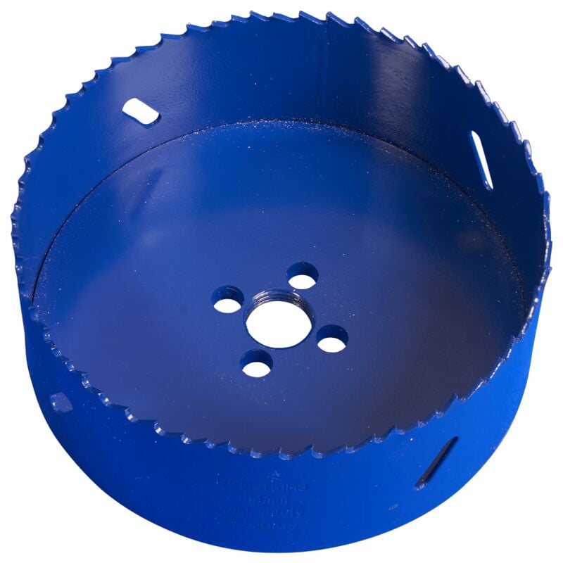 Hss Hole Saw Blade 114mm - Sealey