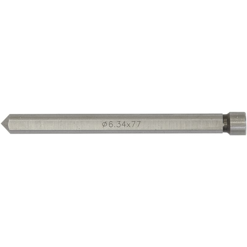 Short Straight Pin Pilot Rod 77mm - Sealey