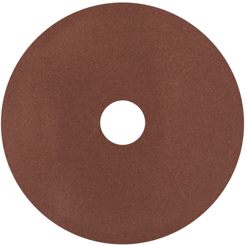 Fibre Backed Disc 125MM - 120 Grit Pack of 25 - Sealey