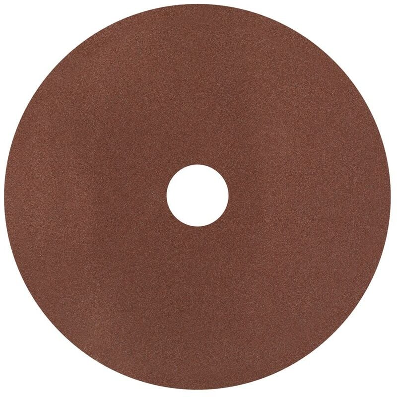 Fibre Backed Disc 100MM - 120 Grit Pack of 25 - Sealey