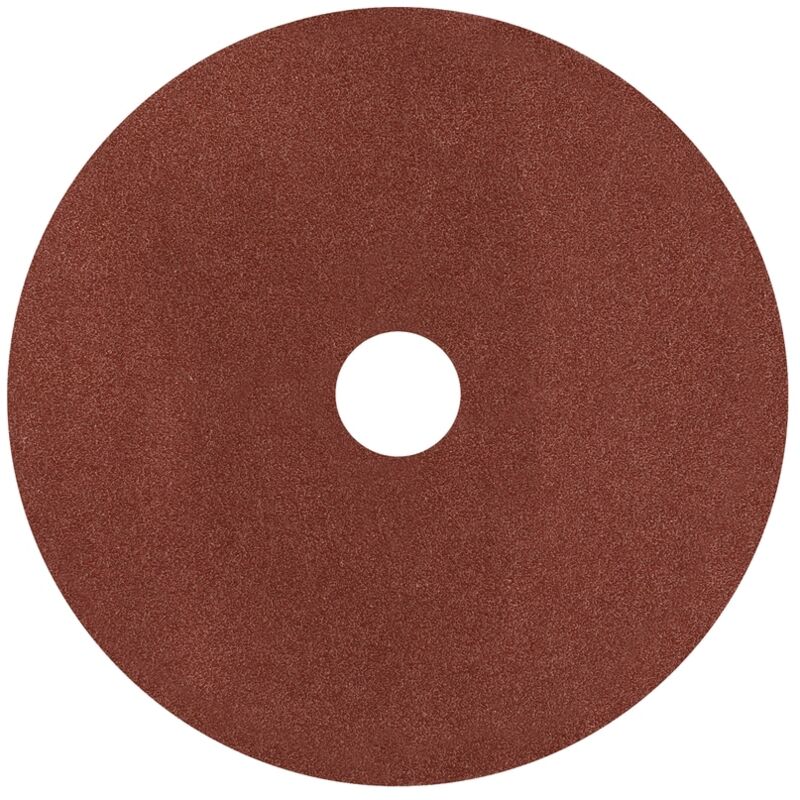 Fibre Backed Disc 100MM - 60 Grit Pack of 25 - Sealey