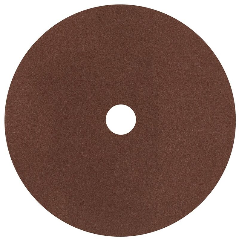 Fibre Backed Disc 175MM - 80 Grit Pack of 25 - Sealey