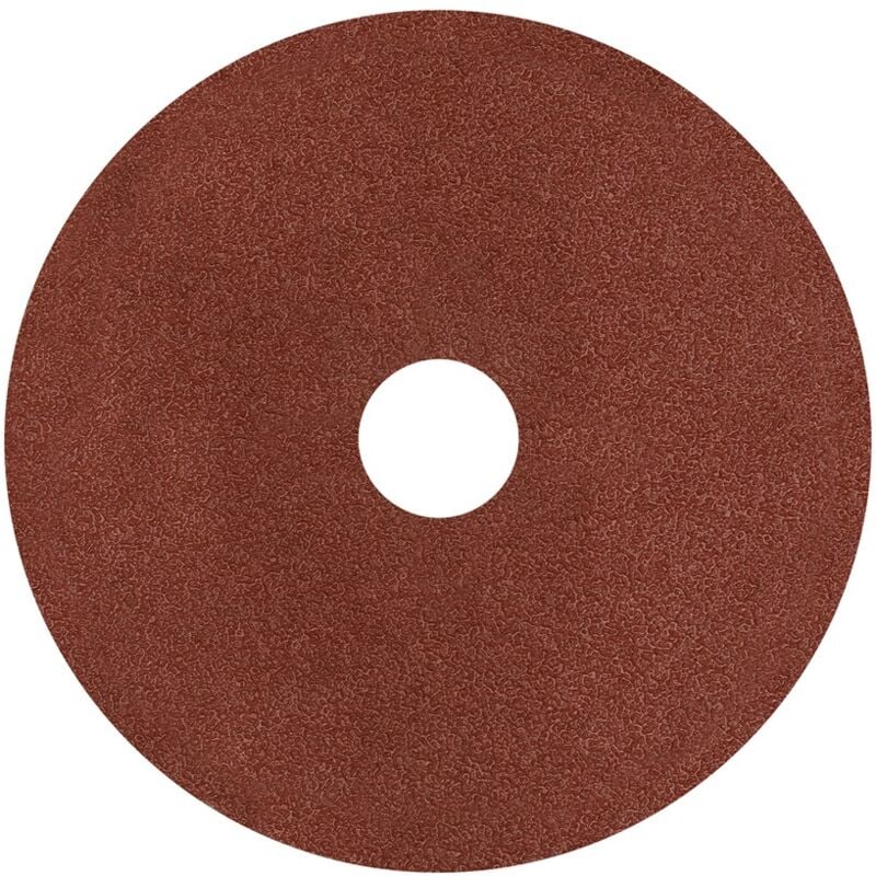 Sealey Fibre Backed Disc 125MM - 40 Grit Pack of 25