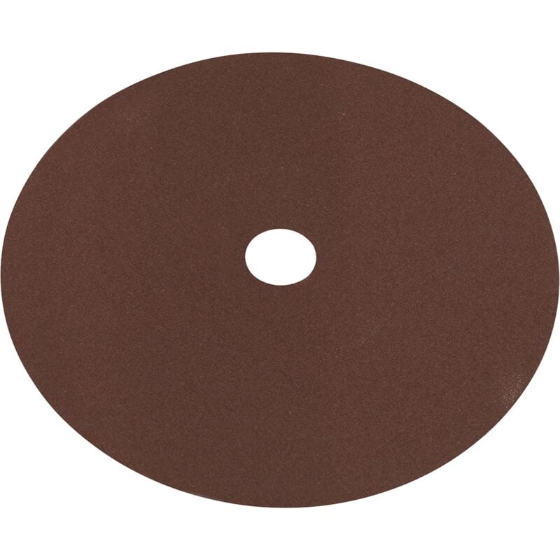 Sealey WSD7120 Worksafe® 175mm Fibre Backed Sanding Disc 120Grit - Pack of 25