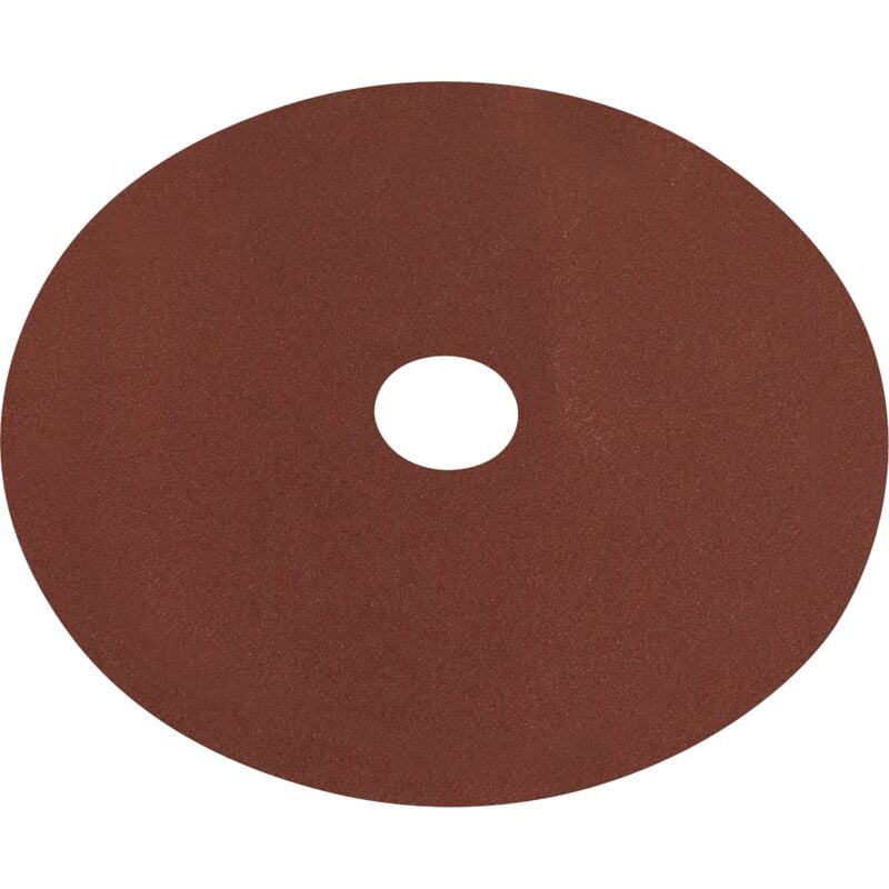 WSD4580 Worksafe® 115mm Fibre Backed Sanding Disc 80Grit - Pack of 25 - Sealey