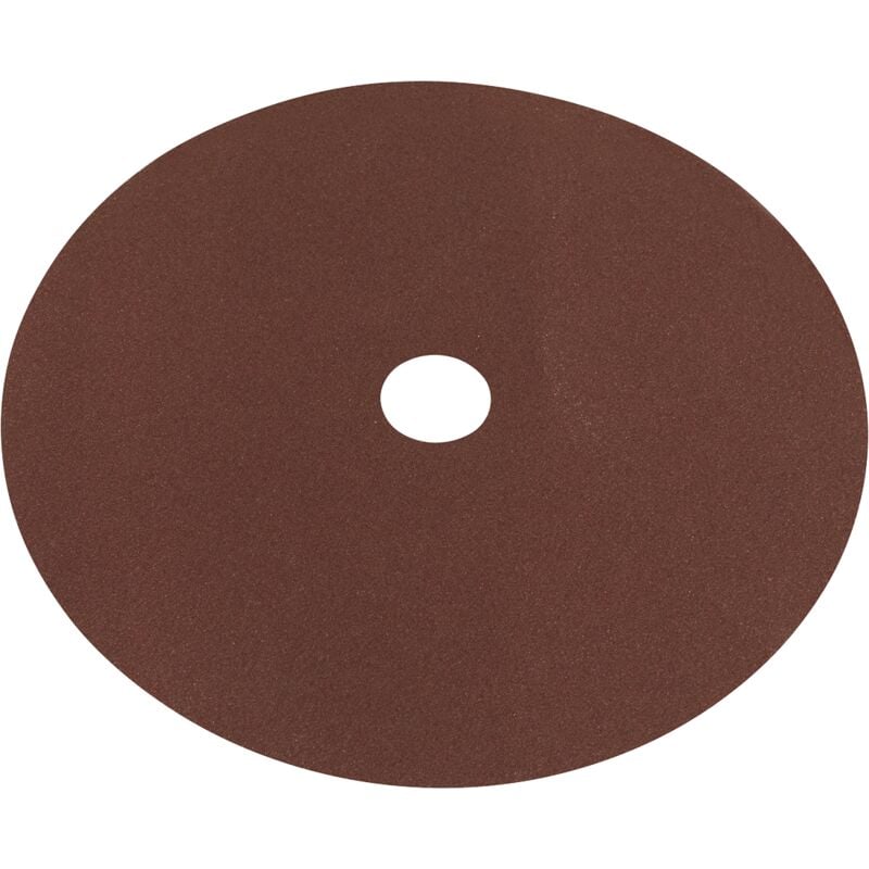 WSD780 Worksafe® 175mm Fibre Backed Sanding Disc 80Grit - Pack of 25 - Sealey