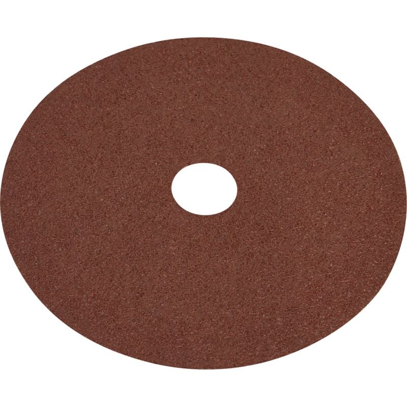 Sealey WSD440 Worksafe® 100mm Fibre Backed Sanding Disc 40Grit - Pack of 25