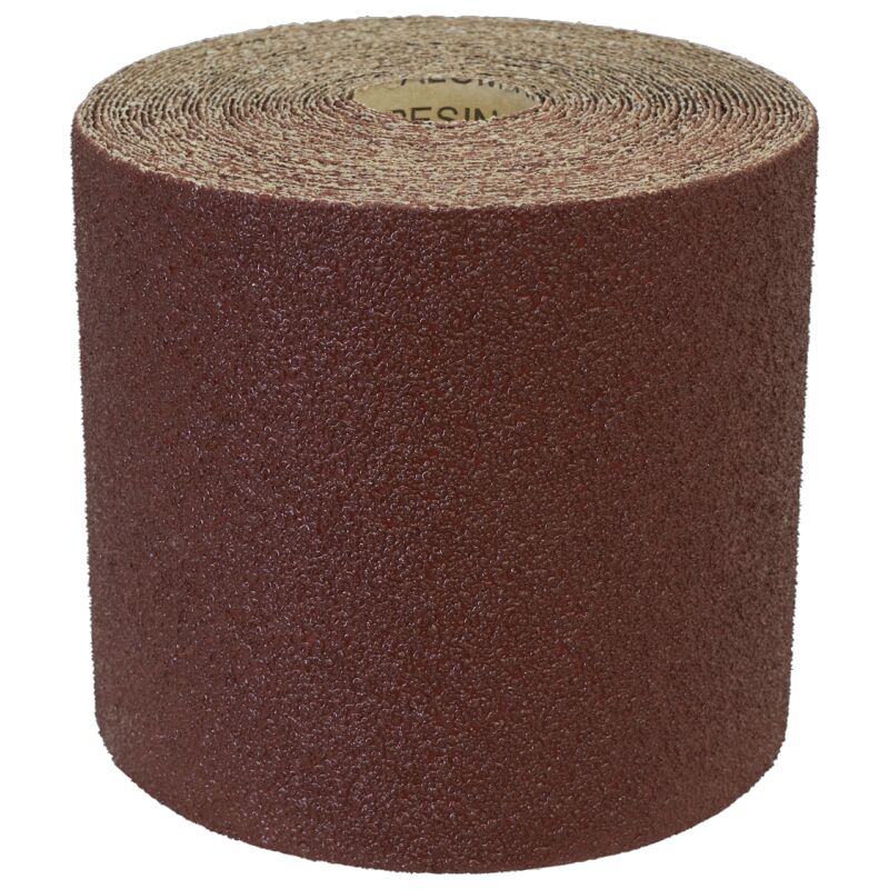 Production Sanding Roll 115MM x 10M - Very Coarse 40 Grit - Sealey