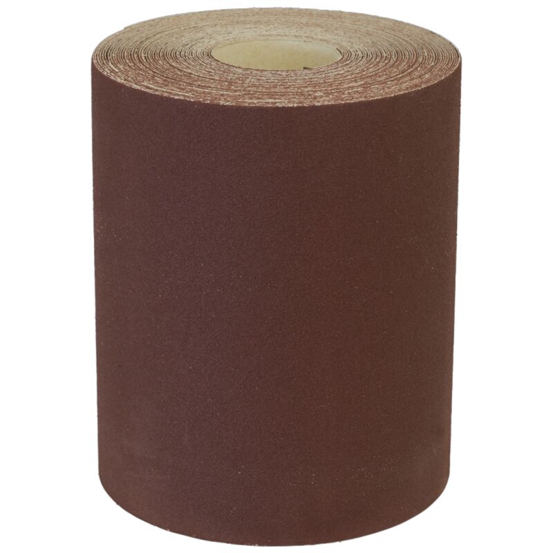 Production Sanding Roll 115MM x 10M - Extra Fine 180 Grit - Sealey