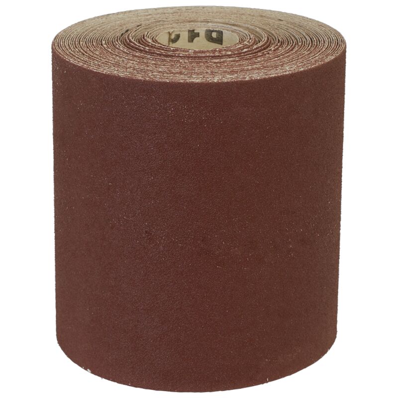 Production Sanding Roll 115MM x 10M - Fine 120 Grit - Sealey