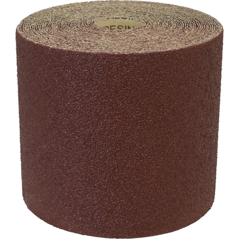 Production Sanding Roll 115mm x 10m - Very Coarse 40Grit WSR1040 - Sealey