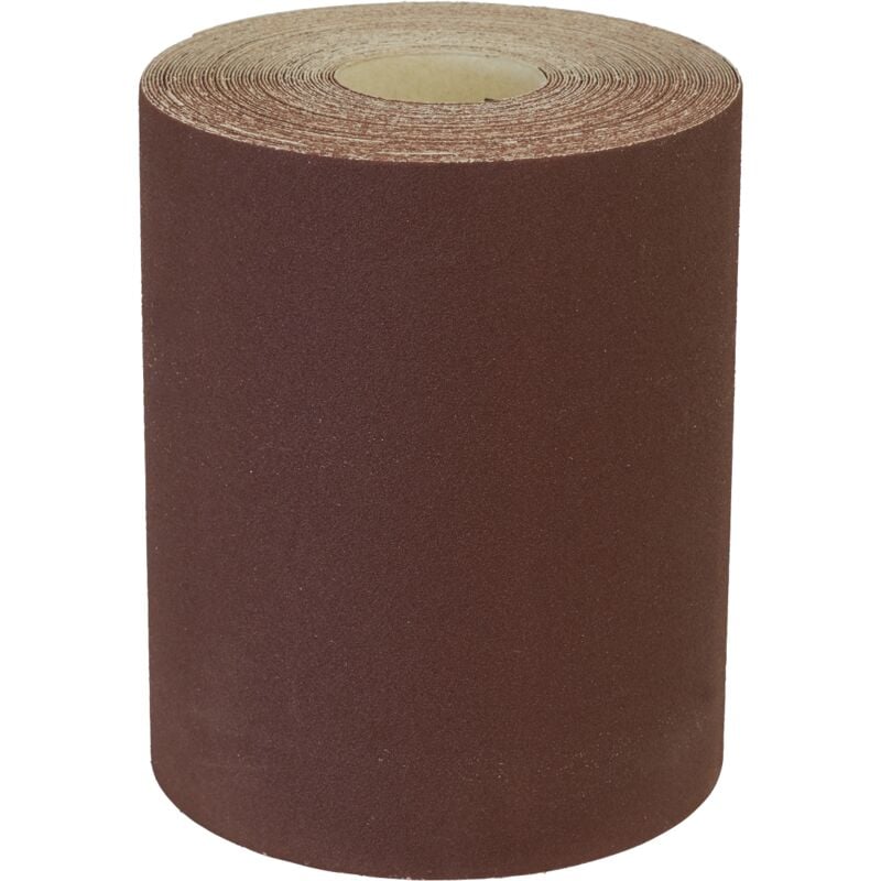 WSR10180 Worksafe® Production Sanding Roll 180Grit 115mm x 10m - Extra-Fine - Sealey