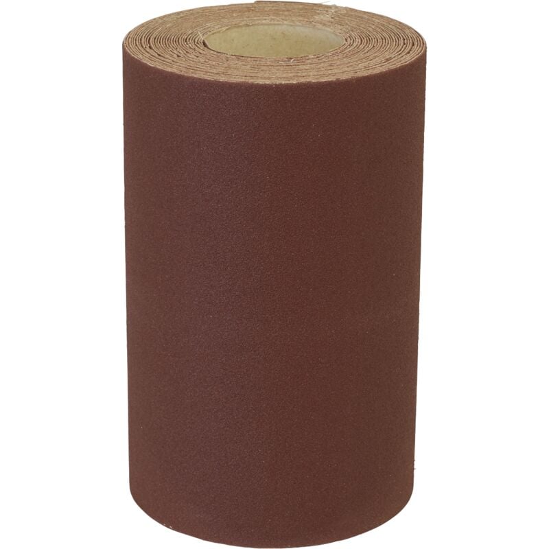 WSR5180 Worksafe® Production Sanding Roll 180Grit 115mm x 5m - Extra-Fine - Sealey