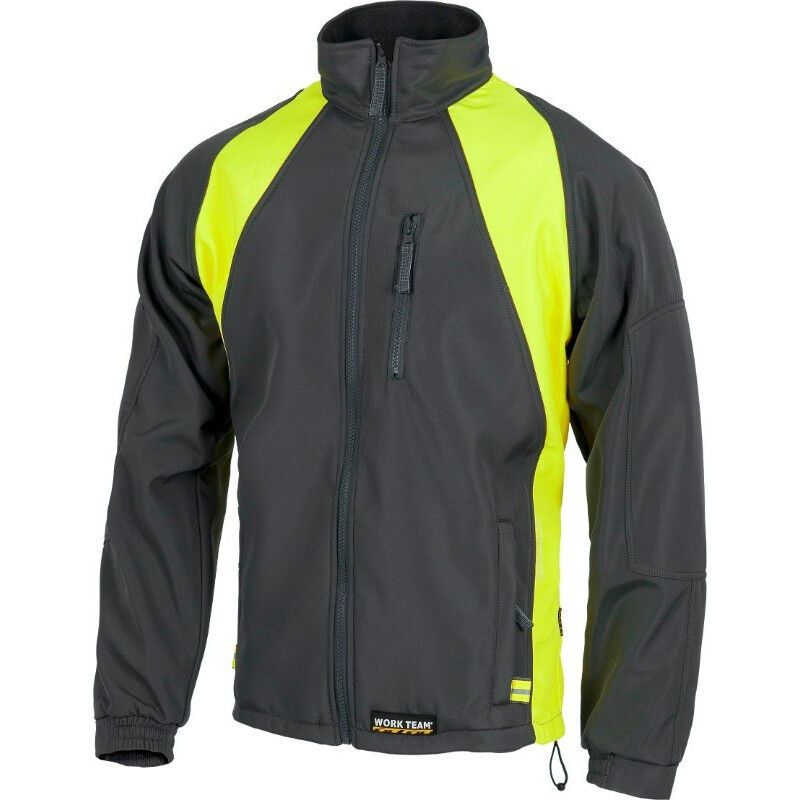 

Chaqueta Workshell combinada con refuerzo en codos WORKTEAM Future WF1640 | M - Gris+Amarillo A.V.