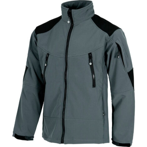 Workshell Sport 0209S | 3XL - Gris+Negro