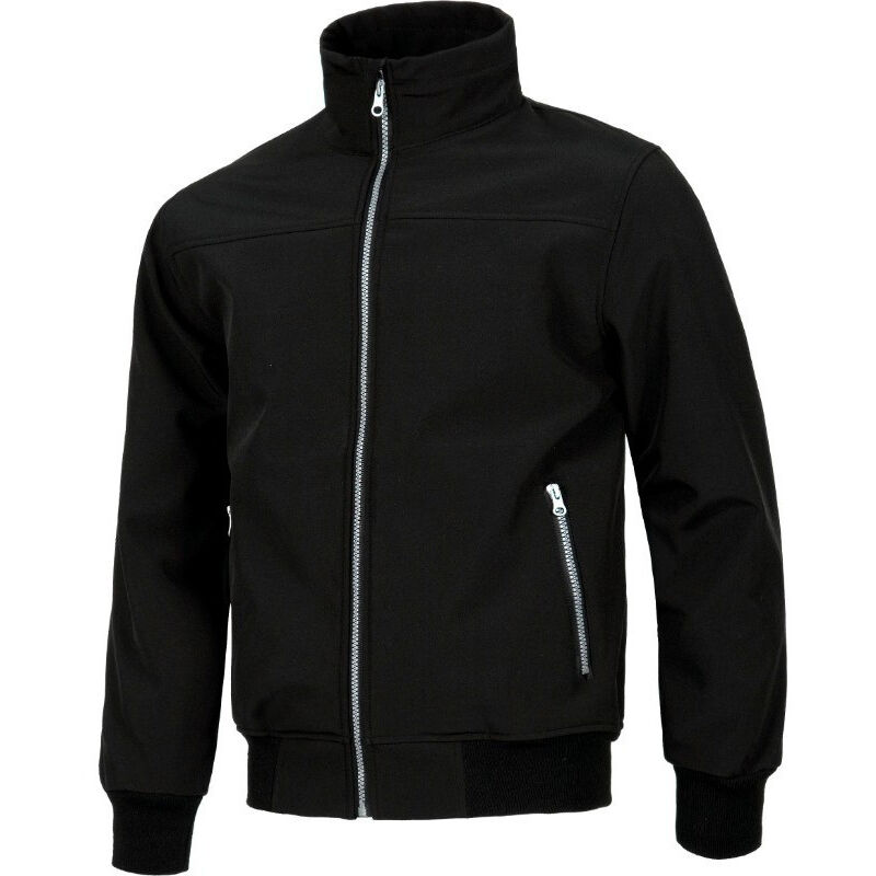 

Chaqueta Workshell térmica con cremalleras a contraste WORKTEAM S9013 Sport | Negro - S