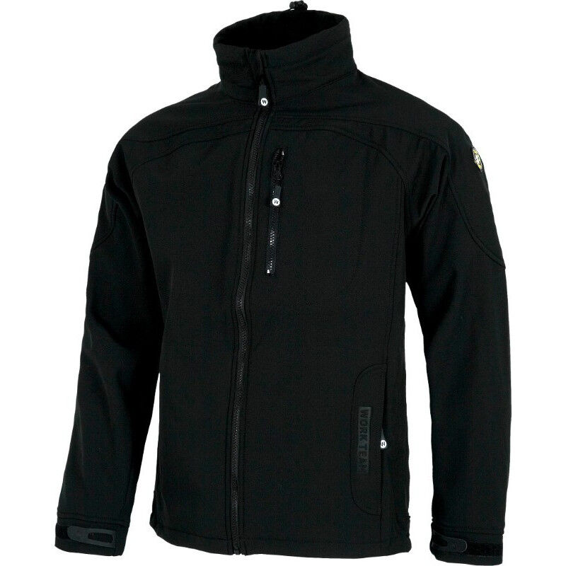 

Chaqueta Workshell repelente al agua y antidesgarro Sport S9010 | Negro - 3XL - Workteam