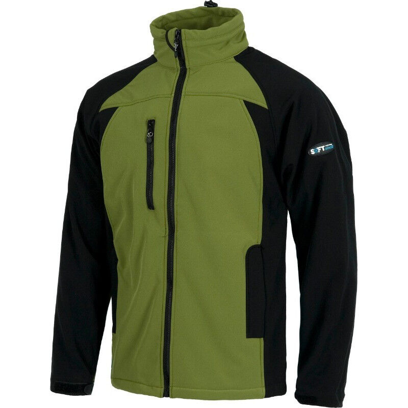 

Chaqueta Sport con pieza ajustable en el cuello S9040 Workshell | XL - Verde kaki+Negro - Workteam