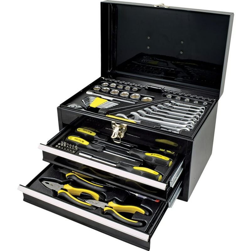 Workshop - 67 Piece Tool Kit in 2 Drawer Tool Chest