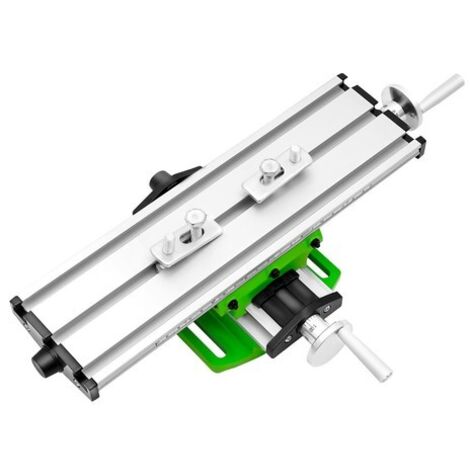 Worktable Milling Machine Work Table Cross X-Y Sliding Bench Drill Vice Tool