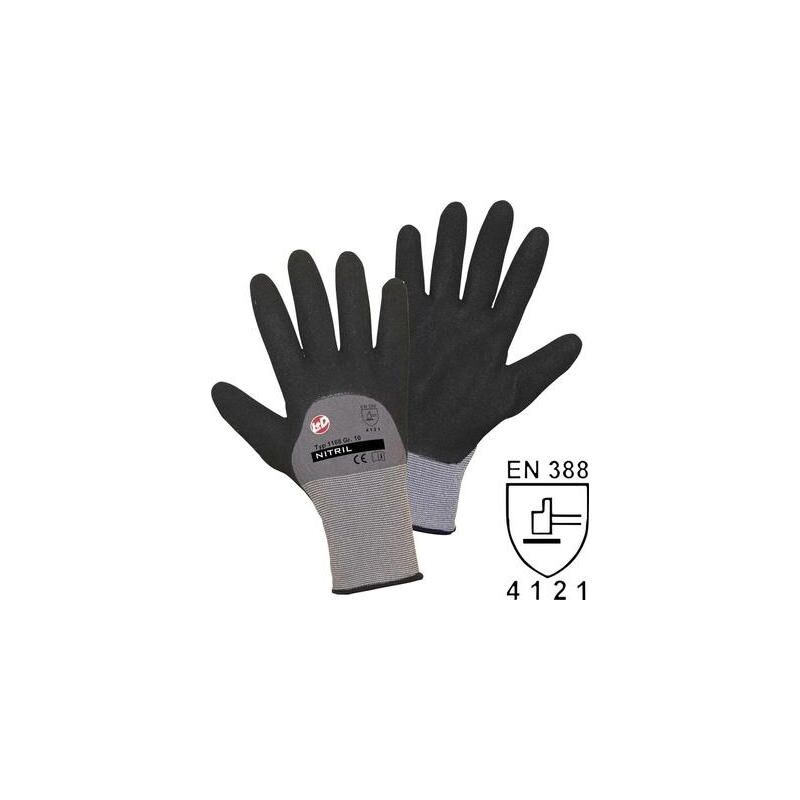 

Worky L+D Nitrilo Double Grip 1168-S - Guantes De Trabajo (Nailon, Talla 7, S En 388 Cat Ii)